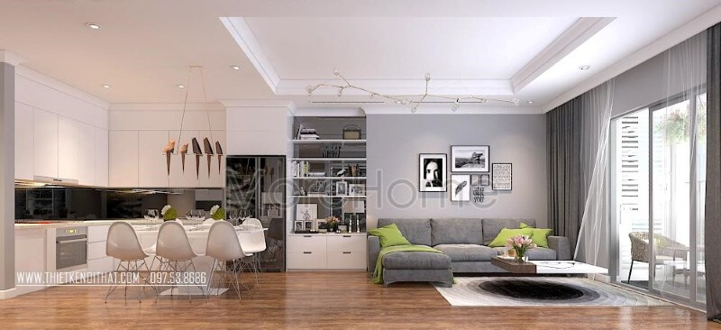 Thiết kế nội thất căn hộ Park hill đẹp Thiết kế chung cư