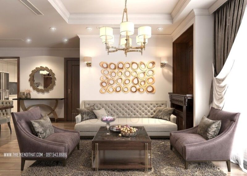 Thiết kế nội thất căn hộ chung cư Park Hill đẹp