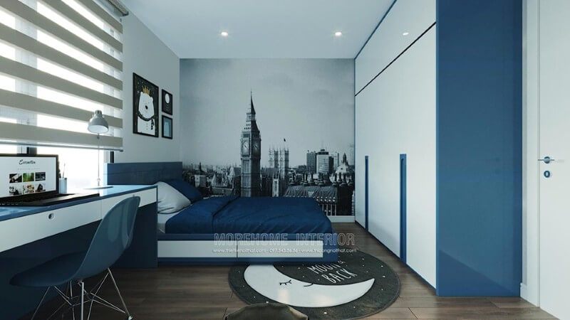 Nội thất phòng ngủ chung cư sang trọng và độc đáo