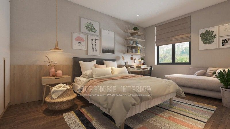 Thiết kế nội thất căn hộ chung cư đẹp mê đắm lòng người