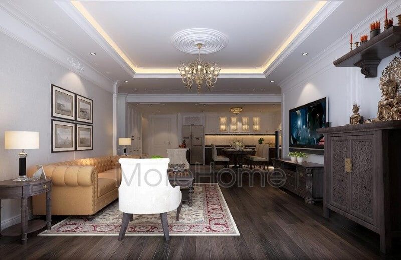Thiết kế nội thất căn hộ Goldmark City sang trọng và ấn tượng