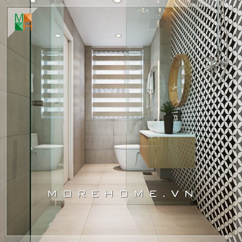 32 Hình ảnh thiết kế phòng tắm hiện đại, tiện nghi cho chung cư| MoreHome